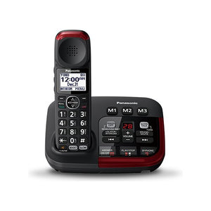 Cordless panasonic kx tgm420exb black e red black e red