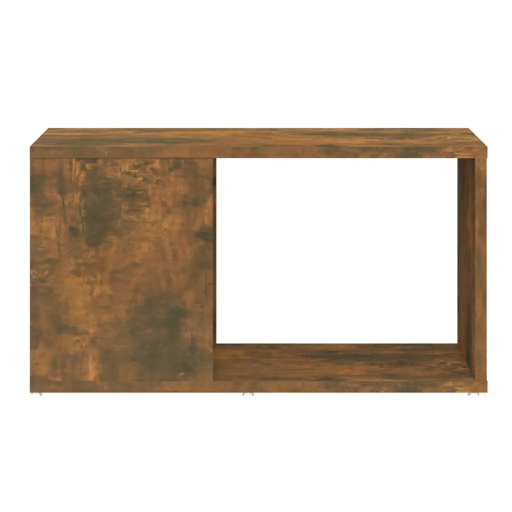 Mobile Porta TV-Mobile per TV-Credenza TV Rovere Fumo 60x24x32 cm in Legno Multistrato