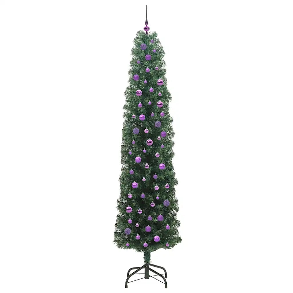 Albero di Natale artificiale con 300 LED Verde 240 cm 3394975