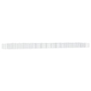 Gabbione rialzato ad arco 800 x 100 x 50 cm ferro zincato argento 02_0039942