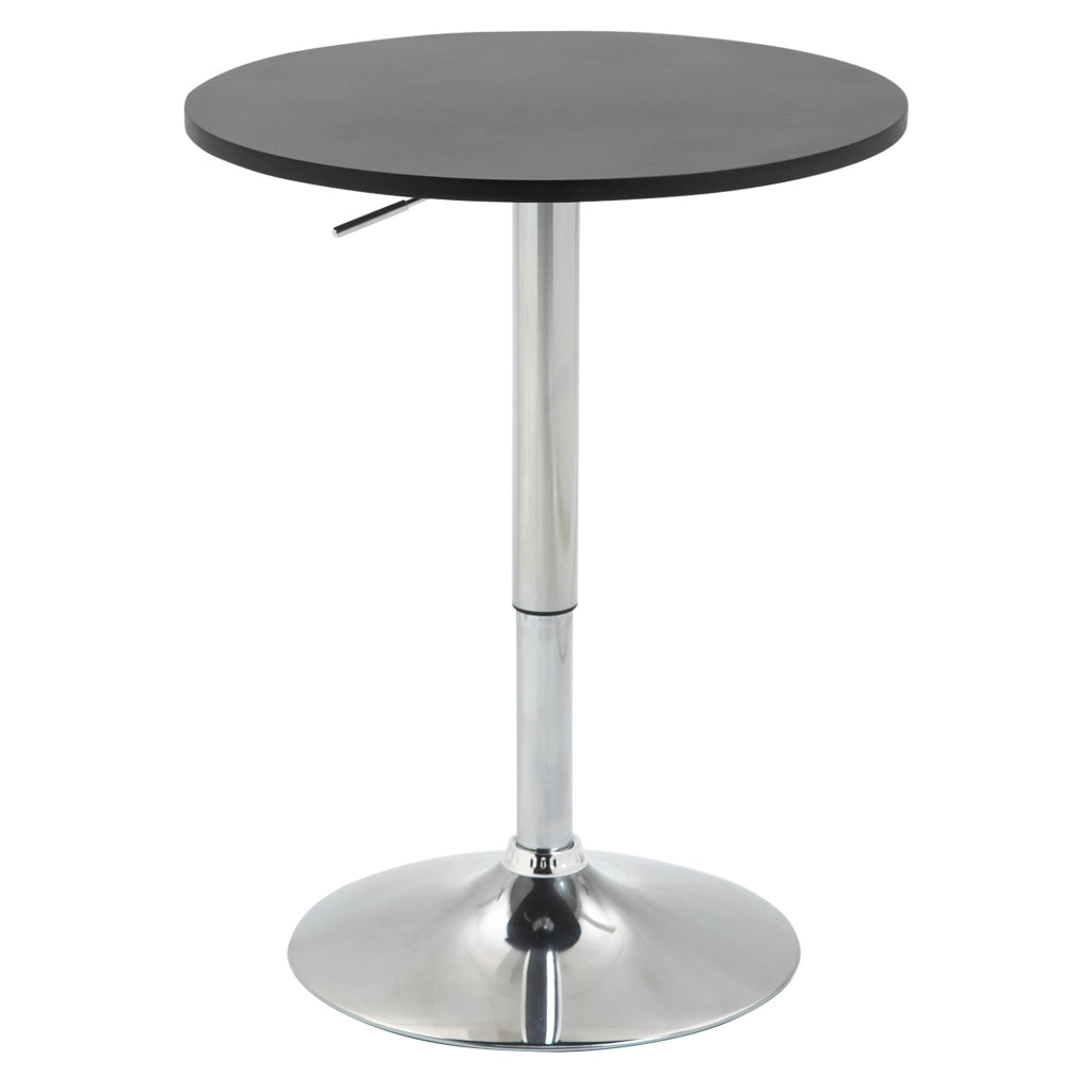 Tavolo da bar regolabile in altezza ¨C zephmum ¨C nero ?60x69-93 cm