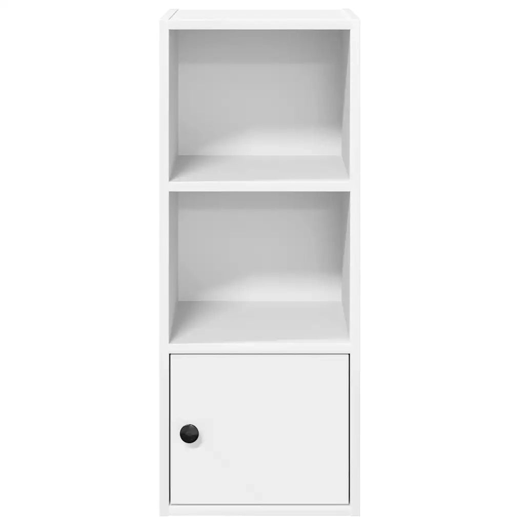 Libreria Bianca 31x24x77 cm in Legno Multistrato