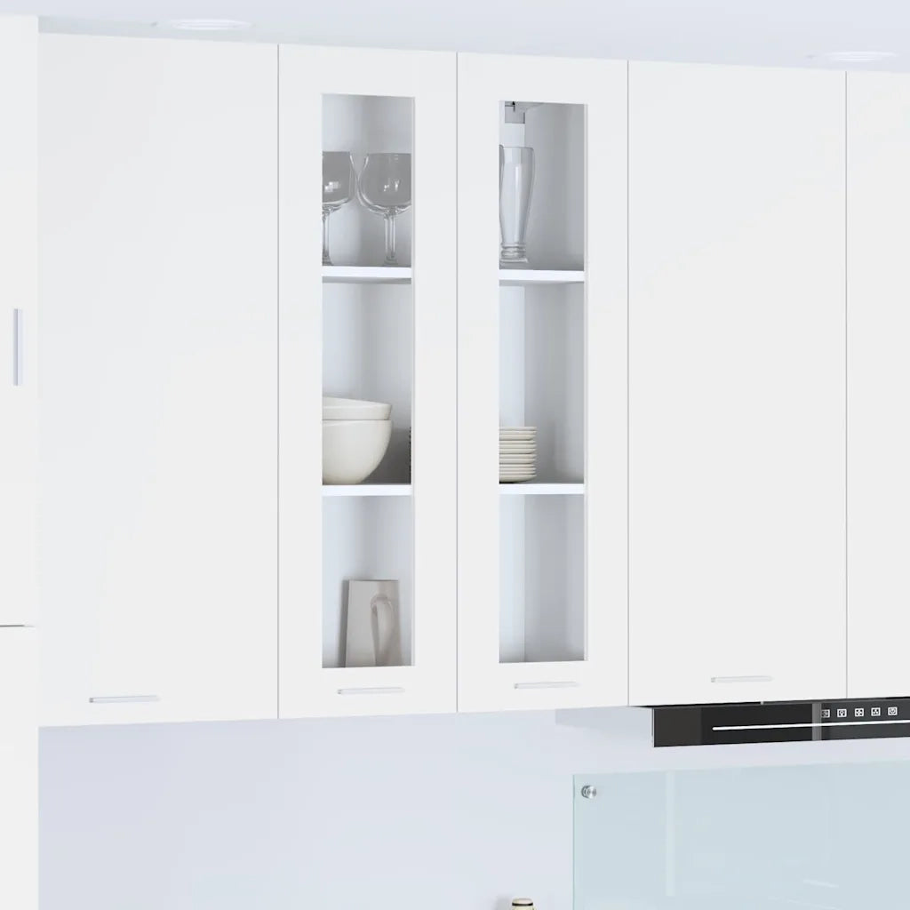 Armadio pensile Bianco 60 x 31 x 100 cm Legno multistrato