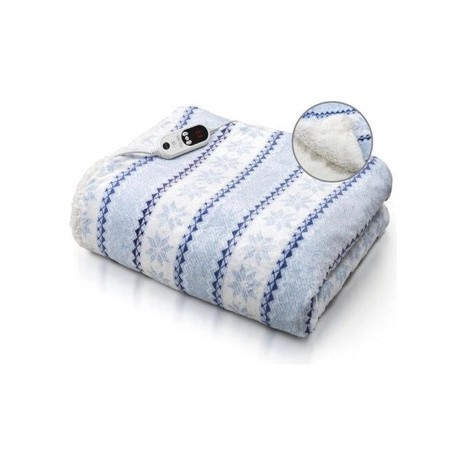 Macom Enjoy & Relax 943 scaldapiedi elettrico 160 W Blu, Bianco