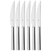 WMF 1291716046 Nuova Set Coltelli da Bistecca 6 Pezzi 23cm Acciaio Inossidabile Lucido Lavastoviglie