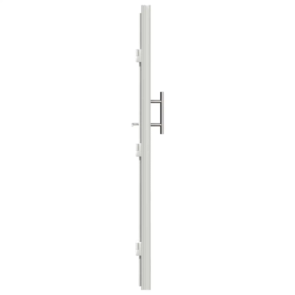 Porta Frontale Antracite 98 x 198 cm PVC 3445707