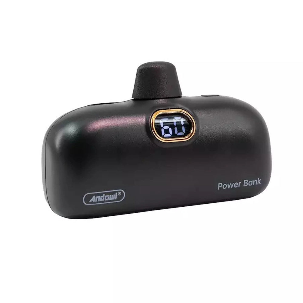 Trade Shop - Mini Power Bank Portatile Connettore Lightning 6500mah Display Indicatore Batteria Q-cd693 -