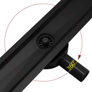 Canalina Di Scarico Rea Pure Neo Pro Black Matt 50