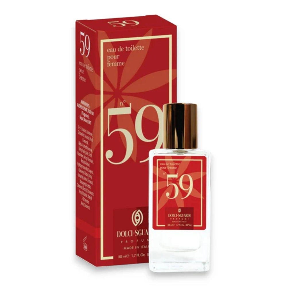 Trade Shop - Profumo Corpo Eau De Toilette Da Donna N°59 Da 50 Ml Fragranza Sofisticata Sensuale 005953 -