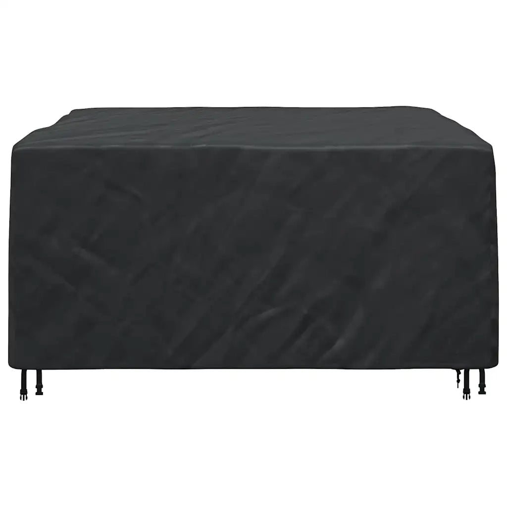 vidaXL Copertura per mobili da esterno Nero 180 x 190 x 85 cm 600D