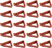 20 pezzi di sostegno per piedi di pianta - supporti triangolari per vasi terracotta, marrone e duraturo