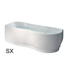 Vasca acrilico angolare 170x70 s x bianco b07rrkxtg1