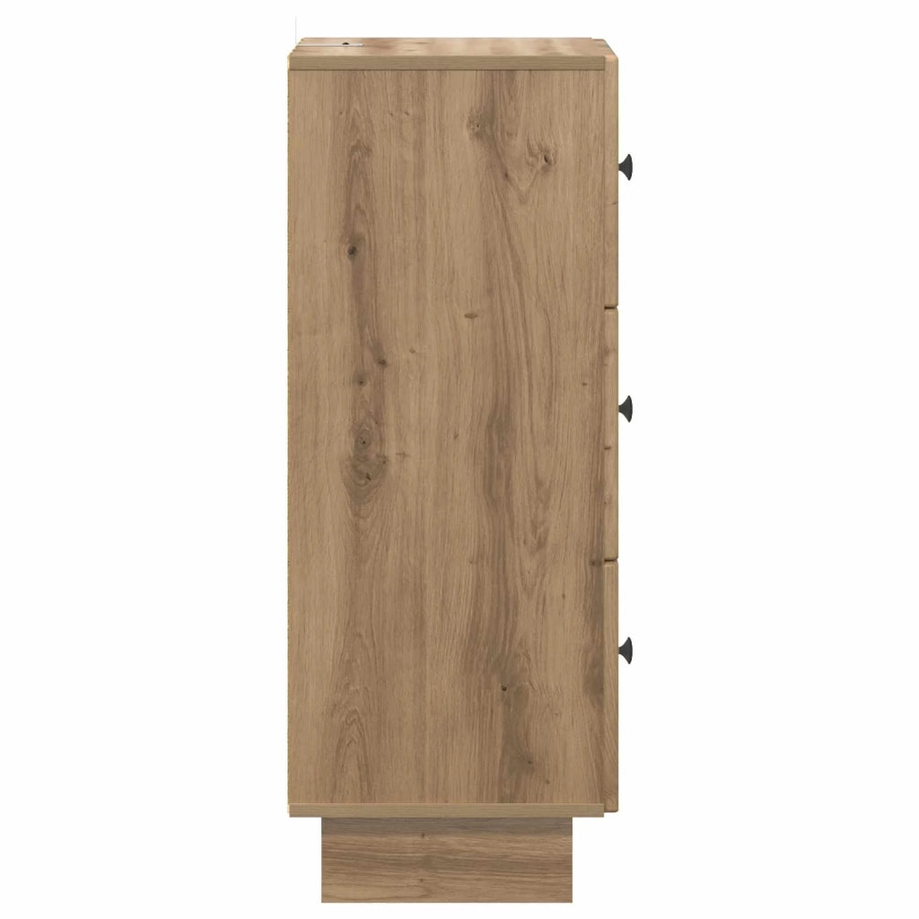 Mobile con Cassetti Rovere Artigianale 33 x 34,5 x 90 cm 893934