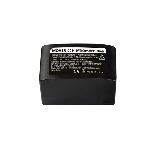 Batteria ricaricabile 2900mAh 14,4V per Mover 200 TTL - 41,76 Wh - Tecnologia agli ioni di litio, senza effetto memoria - Per flash portatili da studio fotografico