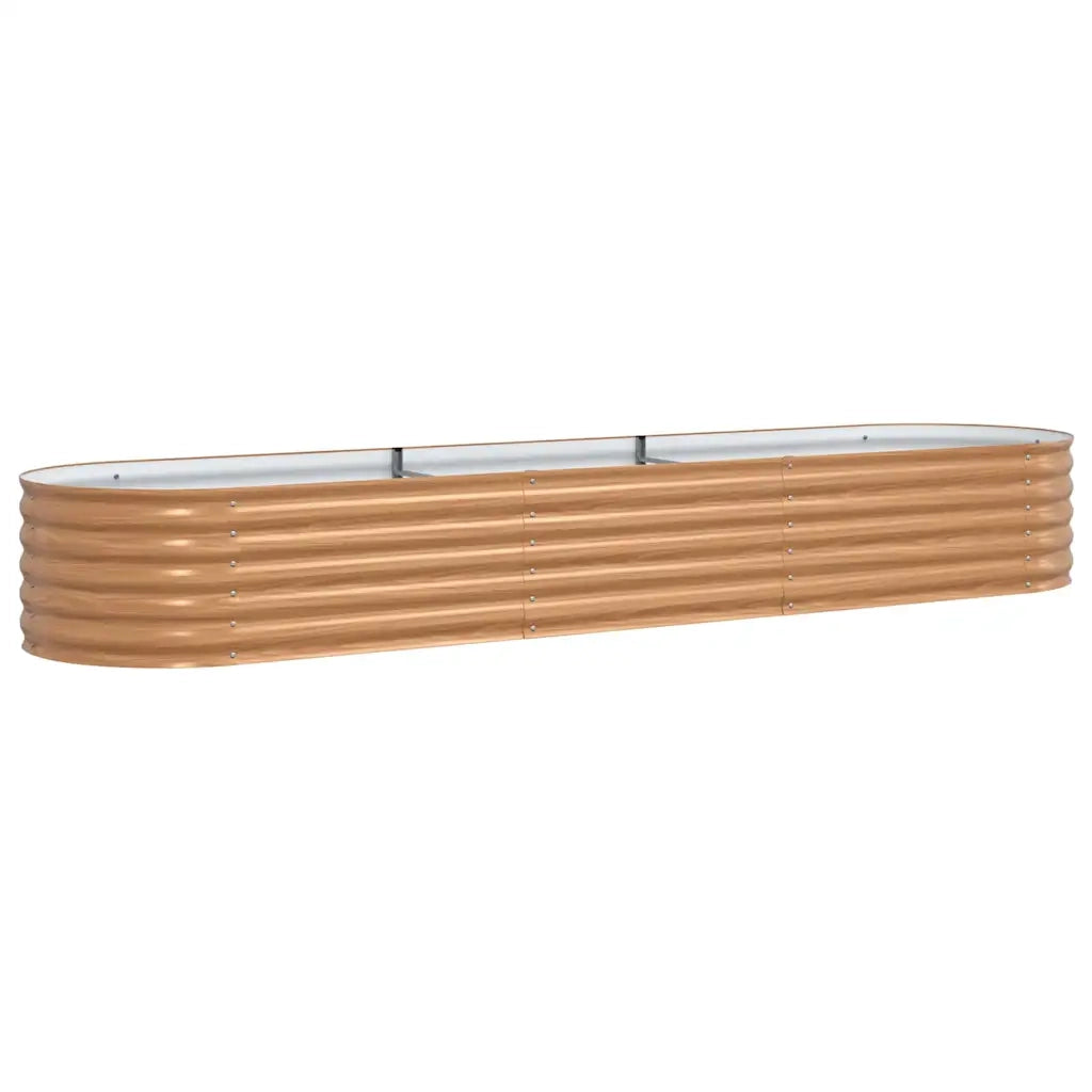Letto Rialzato Marrone 320 x 80 x 44 cm Acciaio 42011331
