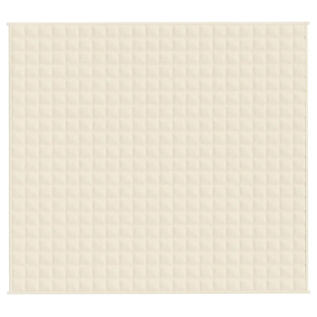 Coperta Ponderata Crema Chiaro 200x225 cm 13 kg Tessutocod mxl 103898