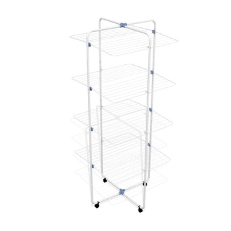 STENDIBIANCHERIA VERTICALE GIMI VIP 40 71X71XH164 CM