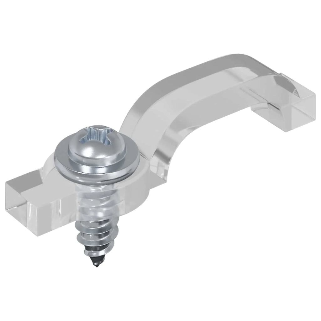 Striscia LED 2 pz Nero e trasparente 5500 mm Rame e plastica CFW9392852