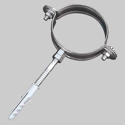 COLLARE FERMATUBO - Ø 150 - Per canne fumarie - 2 pezzi - MADE IN ITALY