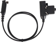 Adattatore di Connessione per Radiocomunicazione a Cappello Push to Talk per Radio Sepura Stp8000 Stp8030 Stp8035 Stp8038 - Compatibile con Adattatore U94