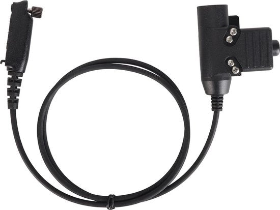 Adattatore di Connessione per Radiocomunicazione a Cappello Push to Talk per Radio Sepura Stp8000 Stp8030 Stp8035 Stp8038 - Compatibile con Adattatore U94