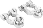 Terminali in Alluminio Accuterminal 10mm - Universali Positivi e Negativi - affidabili e Resistenti - Ideali per Auto e Motociclo - Facili da Installare
