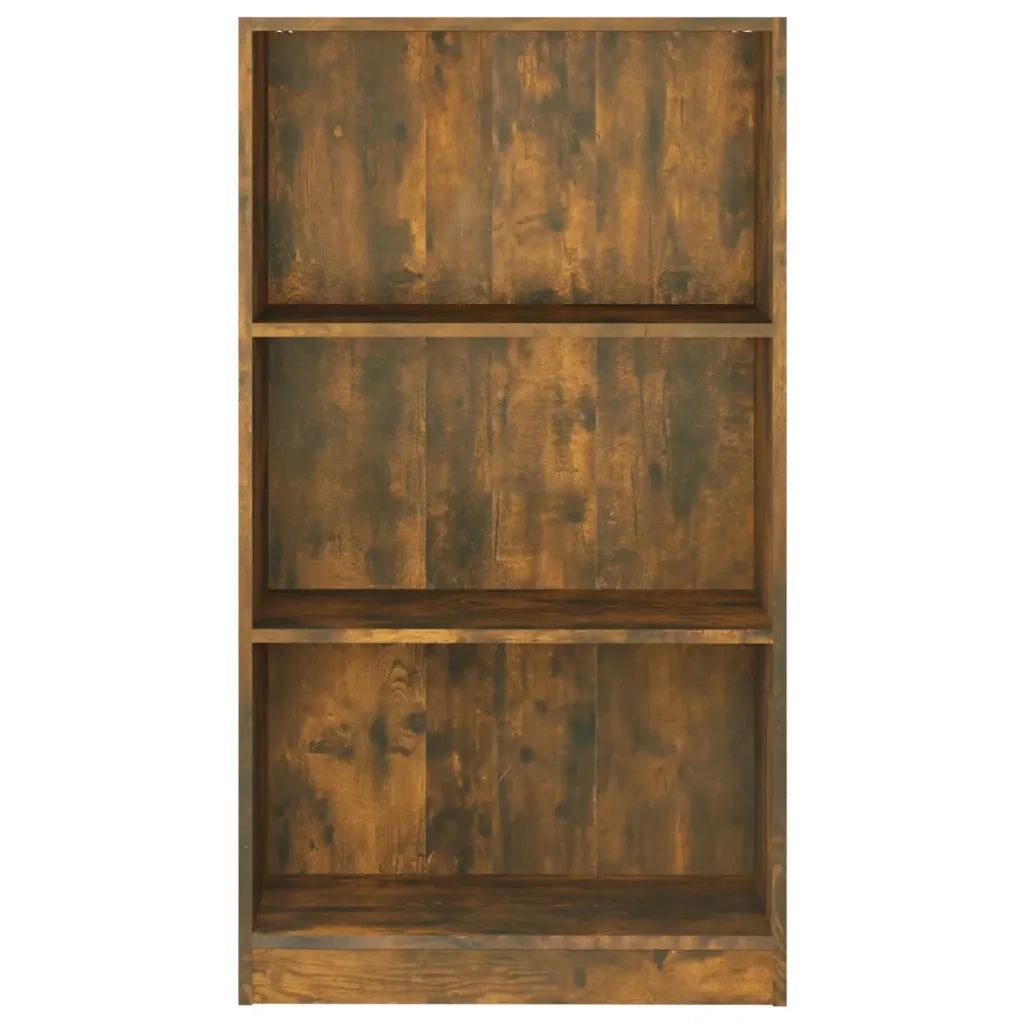Libreria Rovere Fumo 60x24x109 cm in Legno Multistrato 815087