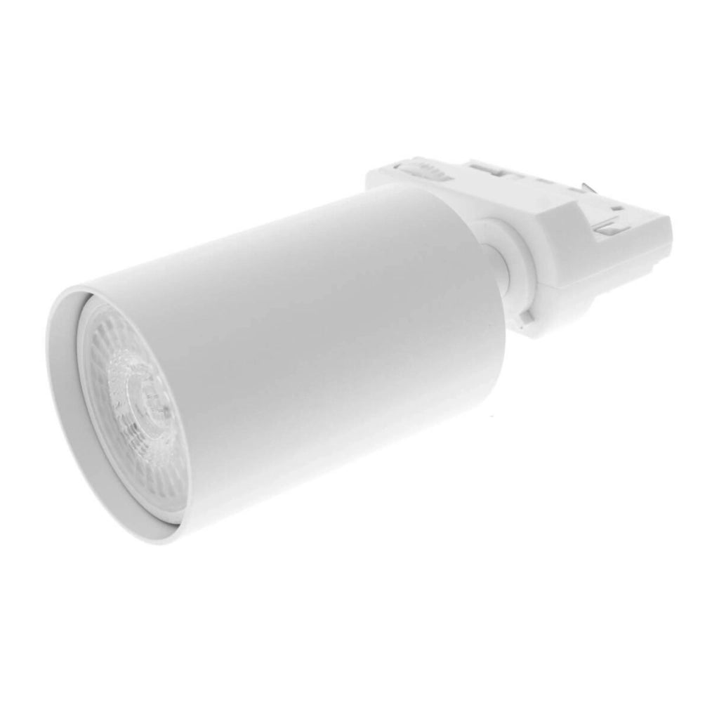 Sistema Illuminazione Binario Trifase Bianco, Binario Connettori Giunti Accessori (Portafaretto GU10)