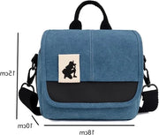 Tas per Fotocamera Impermeabile per Riflessi e Compatti in Blu - Accessori per Fotocamera - Attrezzatura Fotografica Unisex.