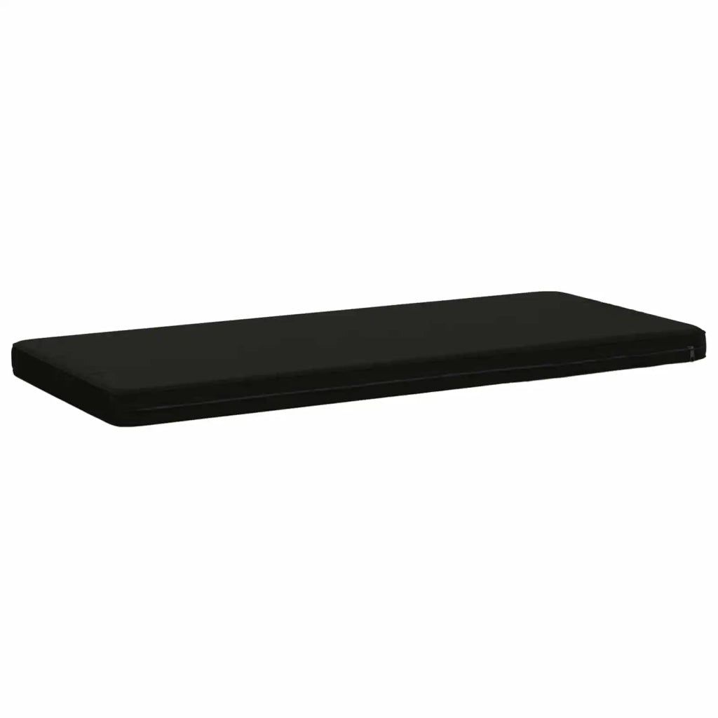 Cuscini per Panchina a 2 Pezzi VUGHT 2 pz 100% Poliestere Nero 951837