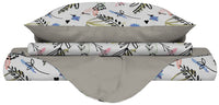 Copripiumino 1 Piazza e Mezzo Double Face con Federe Stampato Provenza