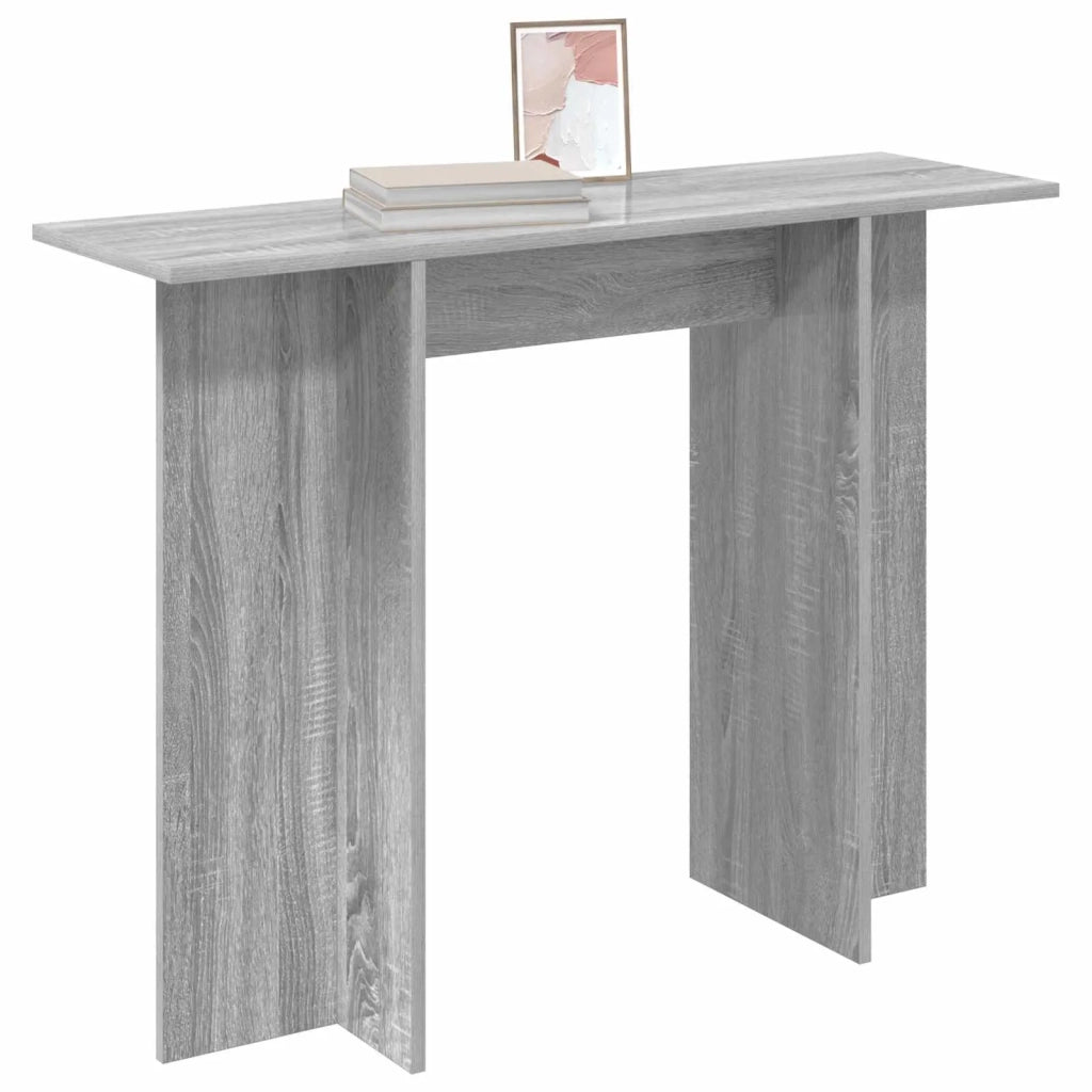 Tavolo consolle Grigio Sonoma 100 x 30 x 75 cm 8001172