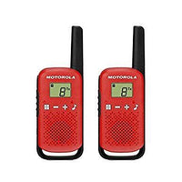 Motorola talkabout t42 ricetrasmittente 16 canali nero, rosso - 59T42REDPACK