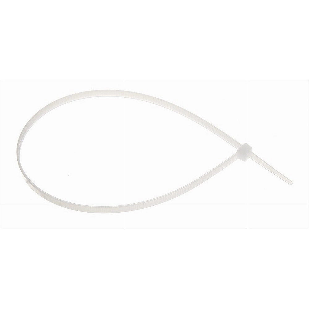 Trade Shop - Set 100pz Fascette Serracavo Autobloccanti In Nylon Bianco 4.8 X 300mm 48-300-b -
