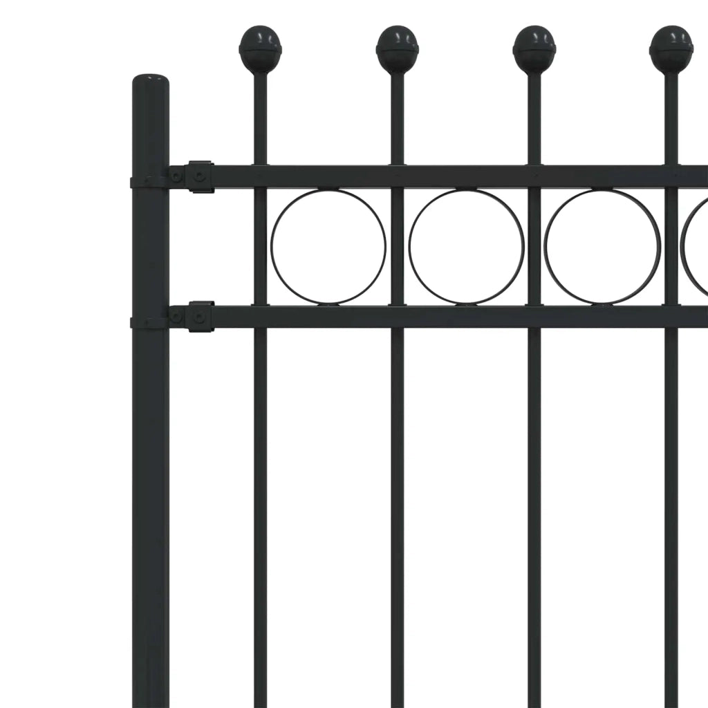 Recinzione a Cerchio TILBURG Nero 42030098