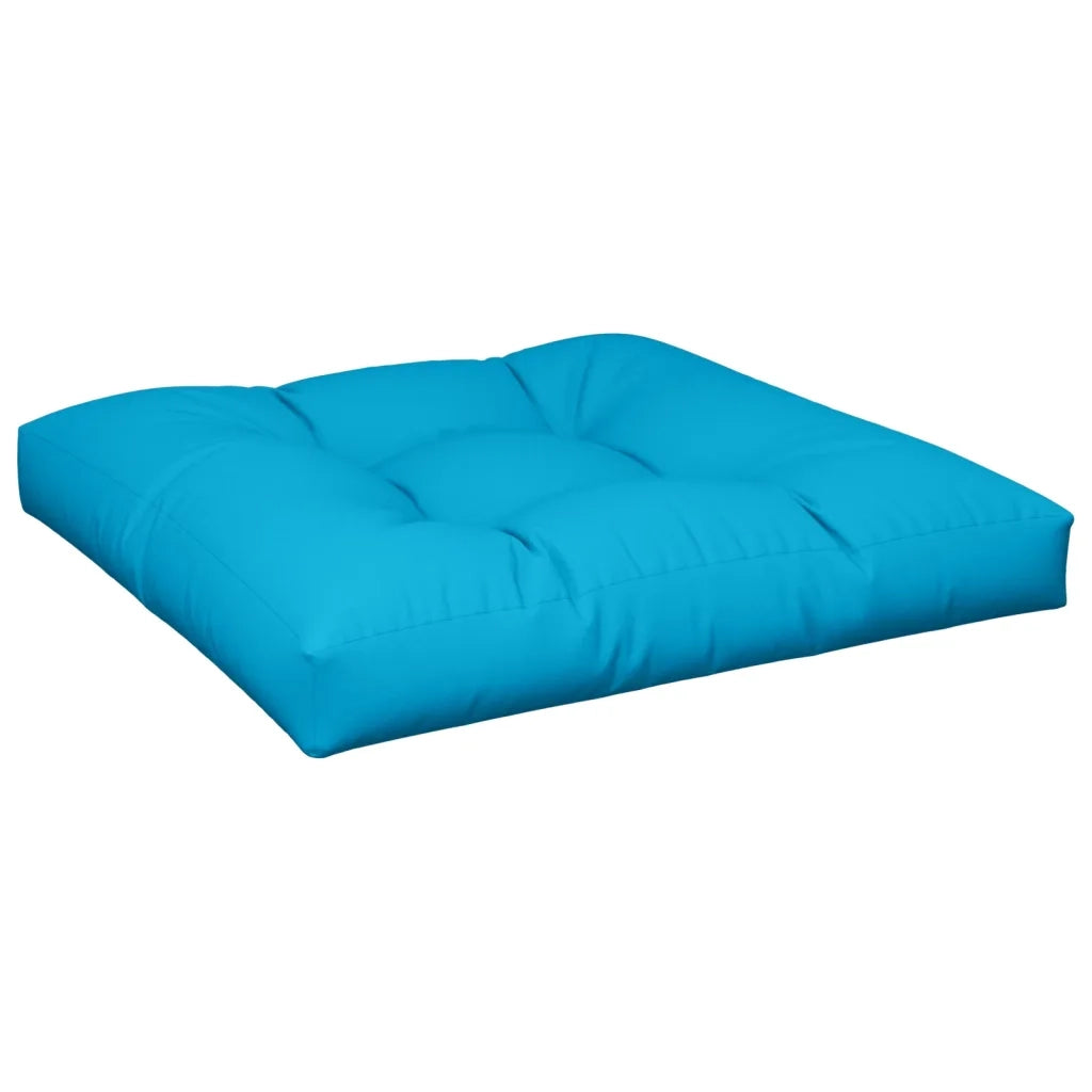 Cuscino per Pallet Blu 70x70x12 cm in Tessuto 360473