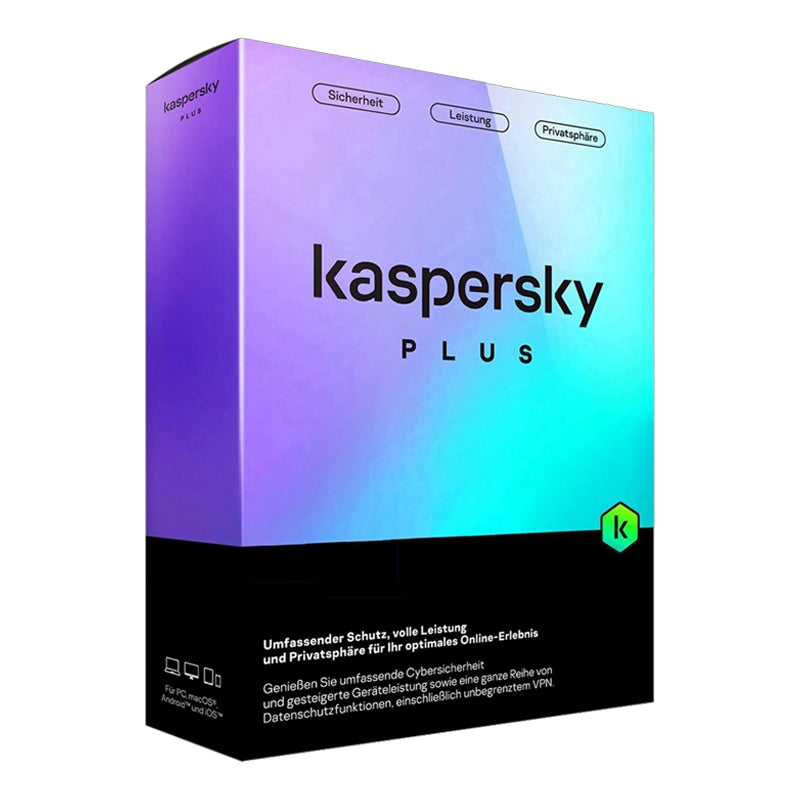 KASPERSKY PLUS (ENVELOPE) - SOFTWARE SICUREZZA 1 DEVICE / 1 ANNO