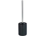 Set di spazzola per il water, con reggisacco indipendente e capo di spazzola wc con lamelle siliconiche intercambiabili, effetto antiscaling per una pulizia igienica, Ø 9,7 x 39 cm