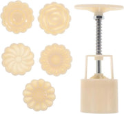 Set di Stampi per Torta 3D 50g per Cucina - Strumento DIY per Cucina - Bianco - Forma per Biscotti Fondant - Manuale - Accessorio per Cucina
