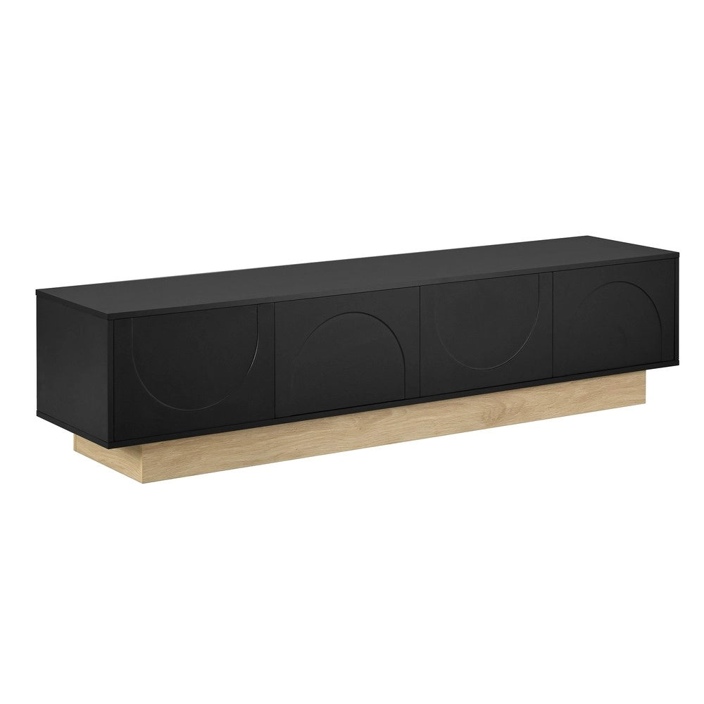 Mobile TV ¨C Xylo ¨C Nero, Legno, 175 cm