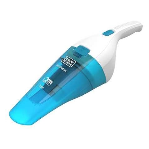 Black & decker wdc115wa aspirapolvere senza filo senza sacchetto blu, bianco