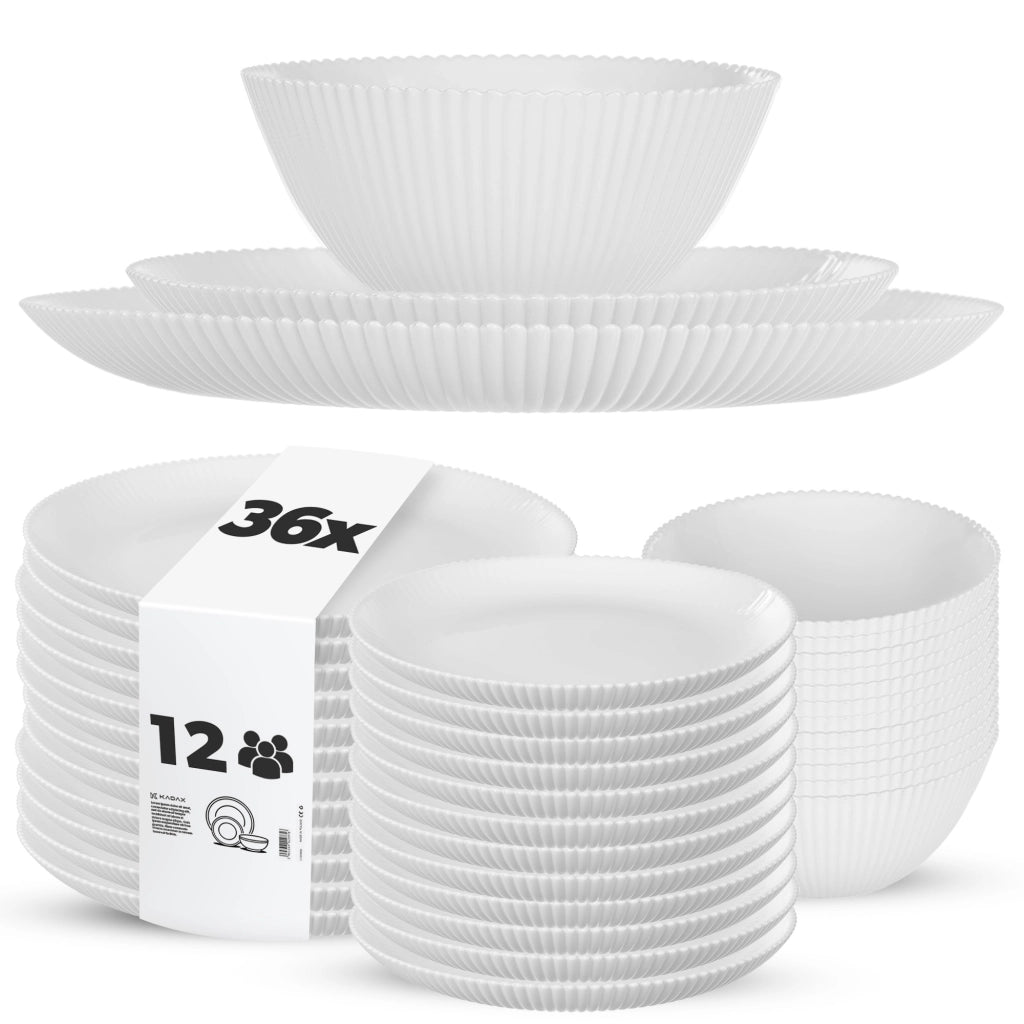 KADAX Zestaw Aurora biały salaterka 15,2cm 37499 +