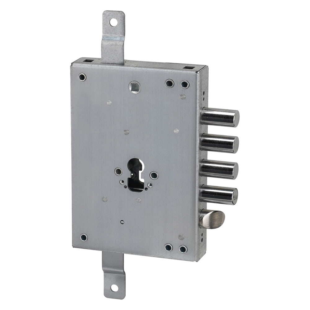Serratura A Leve Per Porte Blindate Art. Y135Db E 73 - 4 Catenacci / Interas.28 Mm