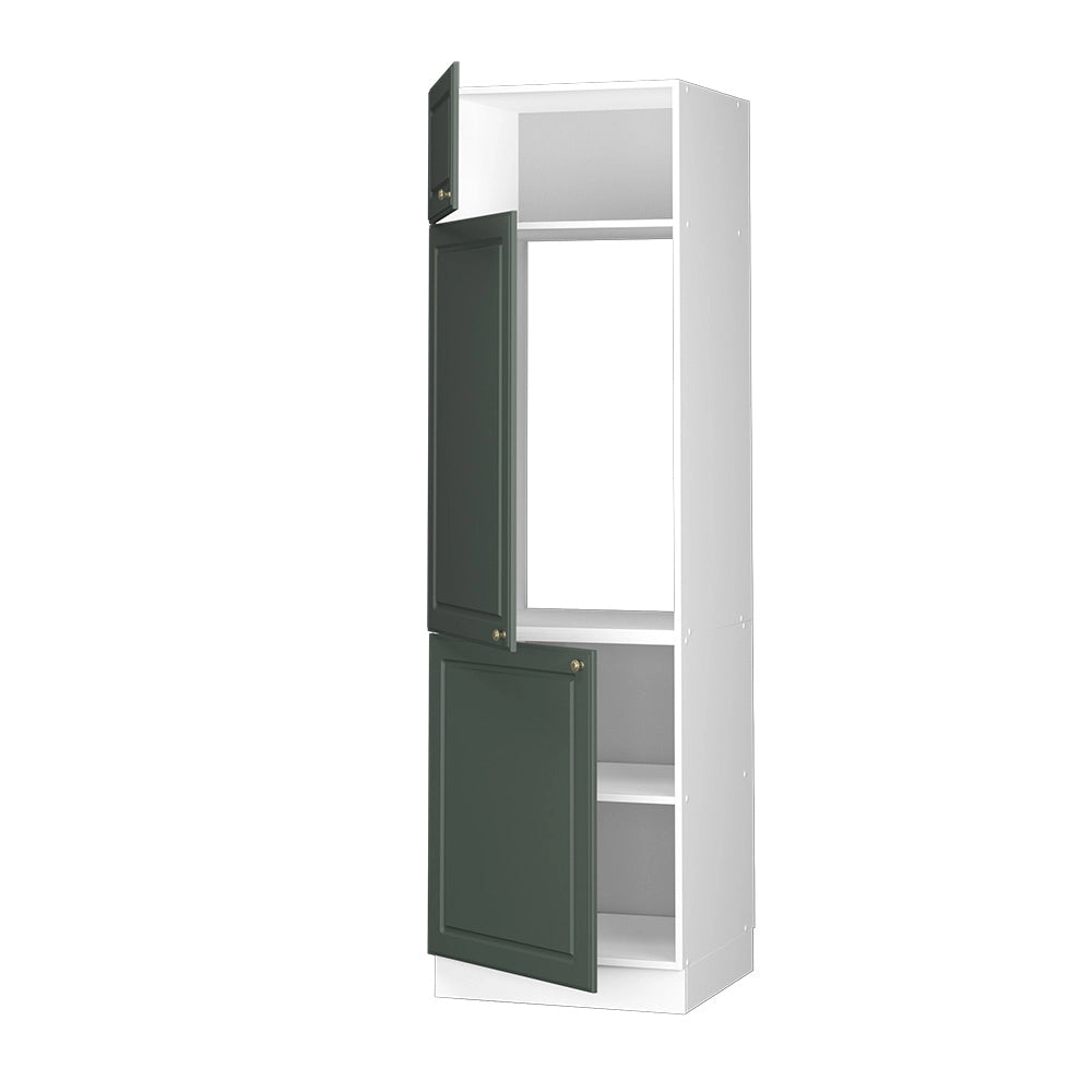 Vicco Armadio frigorifero Verde-oro Country House 60 cm