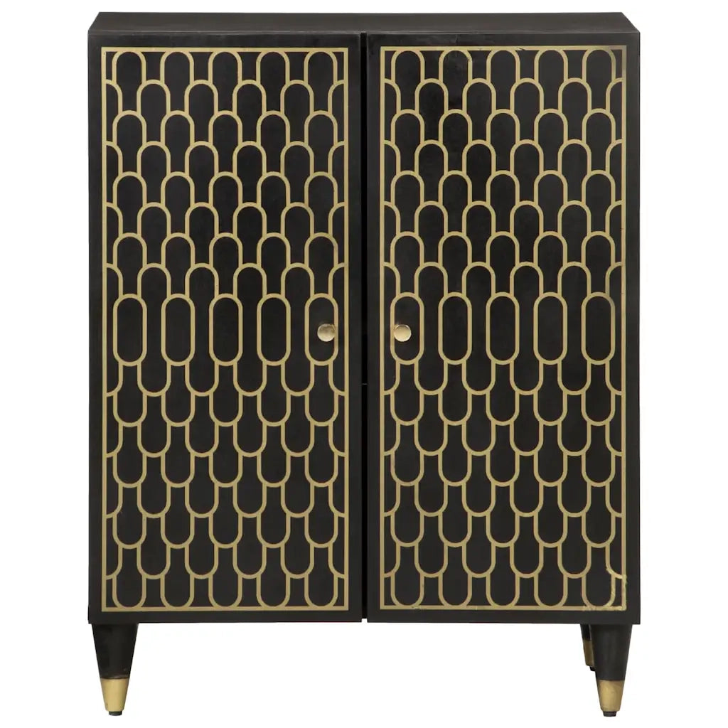 vidaXL Credenza 60x33x75 cm in Legno Massello di Mango