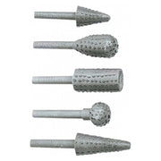 RASPE ROTATIVE IN SET serie 5 pezzi  - TOPTOOLS