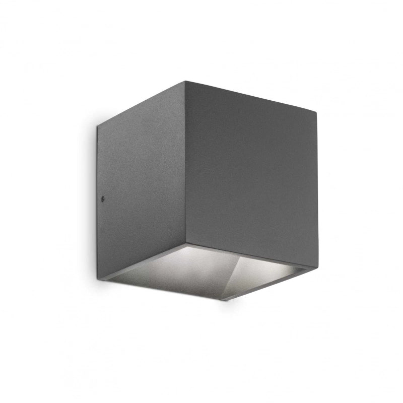 Lampada Da Parete Rubik Ap Antracite 4000K Ideal-Lux