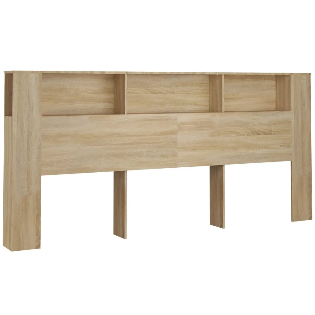Testiera con Scomparti Rovere Sonoma 220x18,5x104,5 cmcod mxl 102932