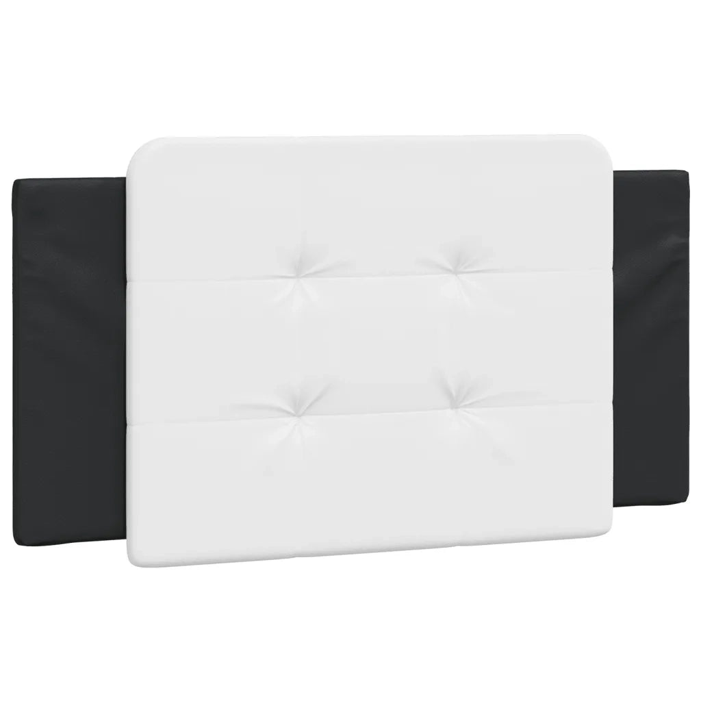 Cuscino Testiera Zadar Nero e Bianco 100 cm in Similpelle CFW5222171