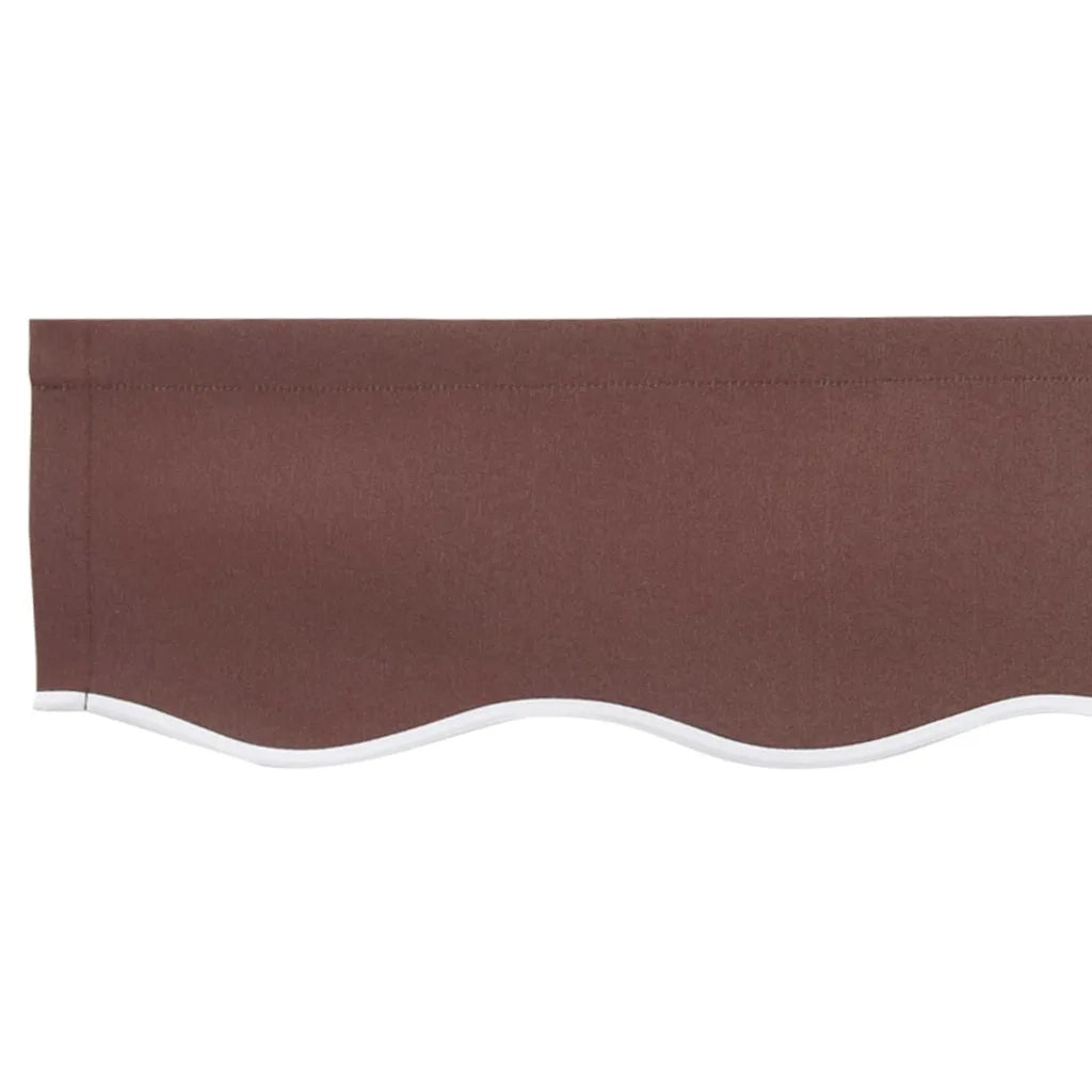 Tenda a Braccio Marrone 230 x 20 cm Tela 42000708